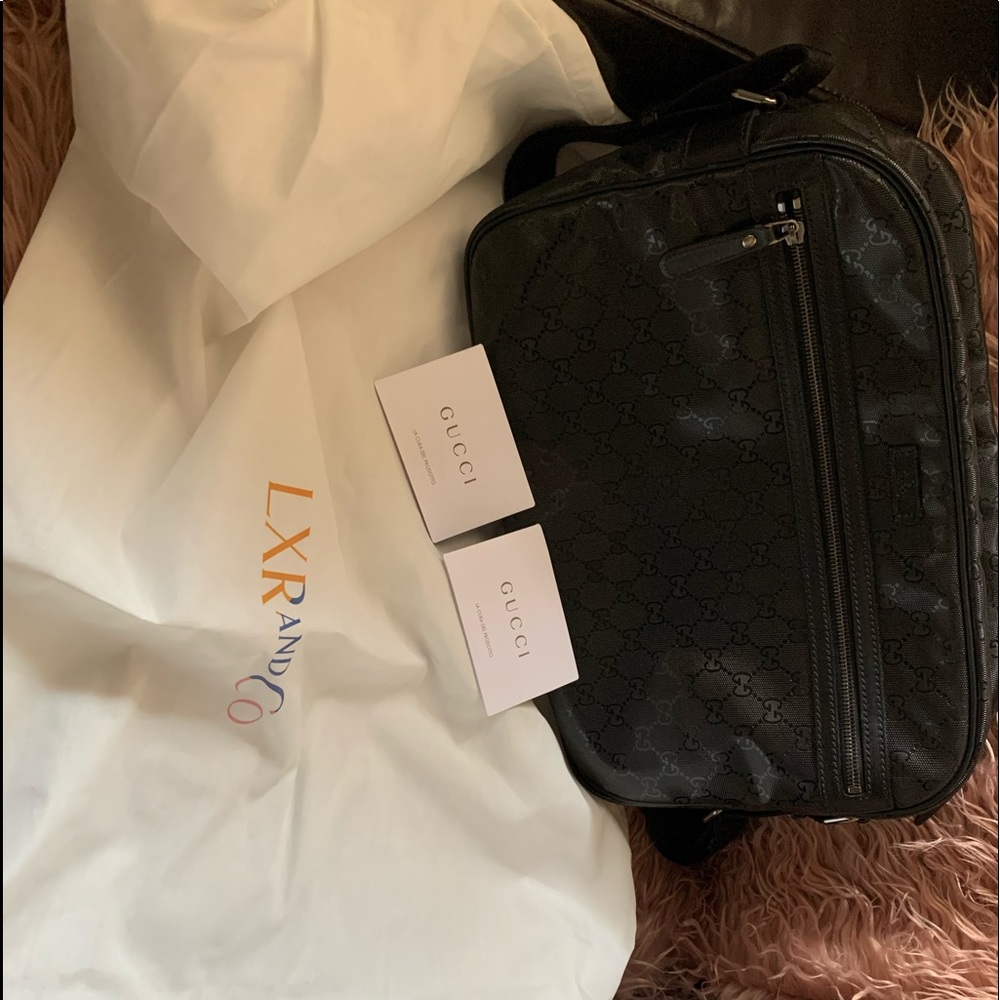Authentic Gucci Satchel Black Bag